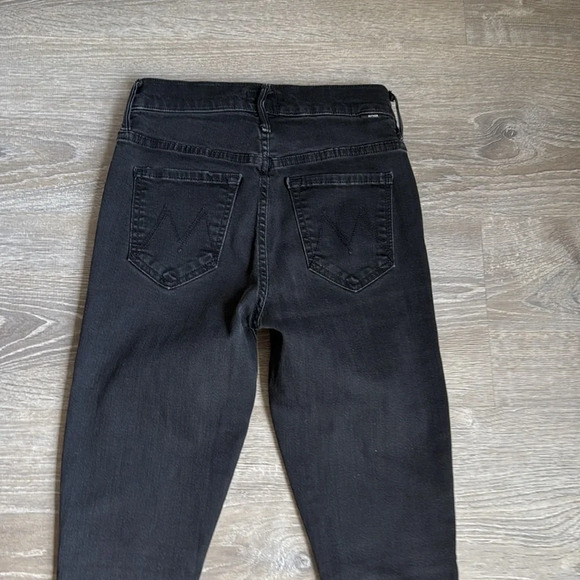 Mother The Stunner Zip Ankle Step Fray in Not Guilty - Picture 13 of 13